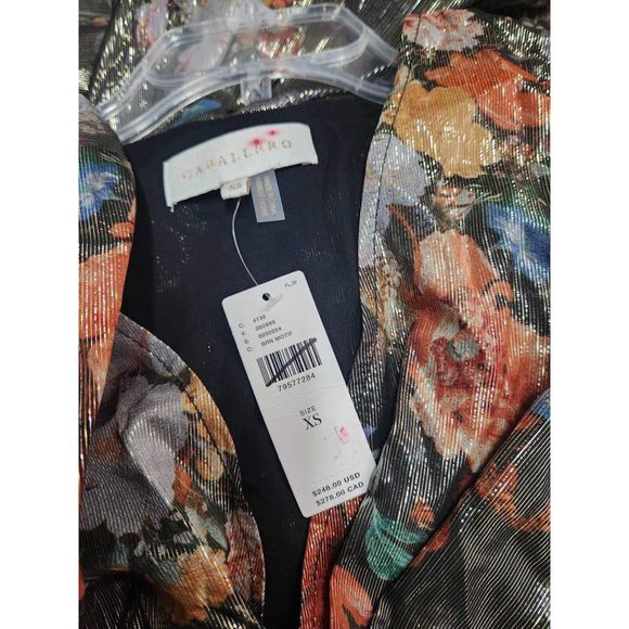 Anthropologie Caballero Deep V-Neck Maxi Dress Size XS. B-2 - Picture 12 of 12